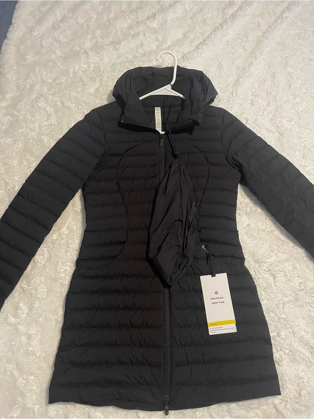 Lululemon Pack It Down 700-Down-Fill Long Jacket 4 NWT
